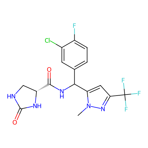 Chemical structure of BindingDB Monomer ID 437164