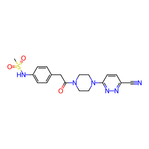 Chemical structure of BindingDB Monomer ID 437181