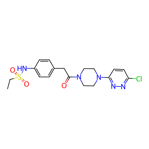 Chemical structure of BindingDB Monomer ID 437183