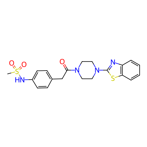 Chemical structure of BindingDB Monomer ID 437189