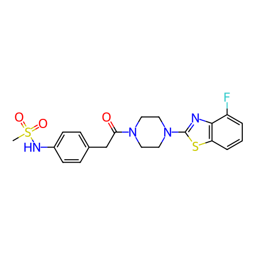 Chemical structure of BindingDB Monomer ID 437209