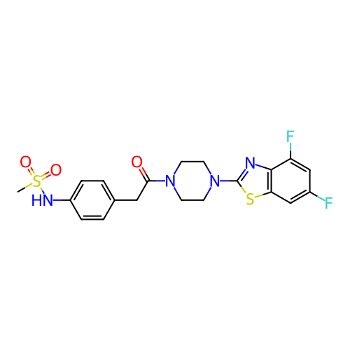 Chemical structure of BindingDB Monomer ID 437211