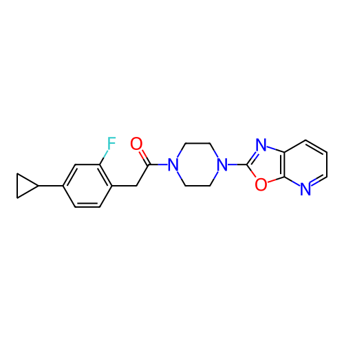 Chemical structure of BindingDB Monomer ID 437213