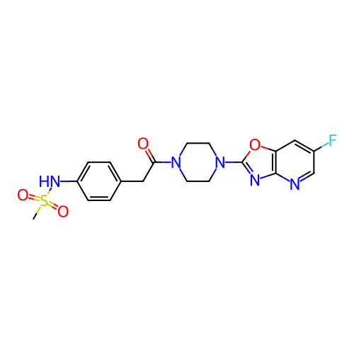 Chemical structure of BindingDB Monomer ID 437219