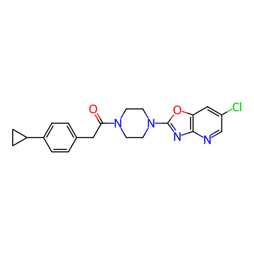 Chemical structure of BindingDB Monomer ID 437220