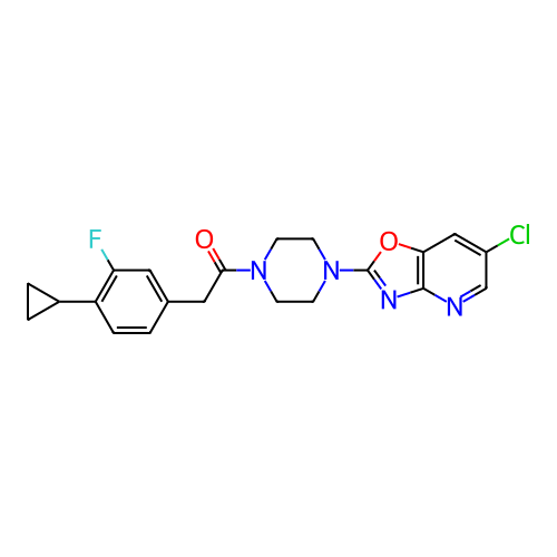 Chemical structure of BindingDB Monomer ID 437221