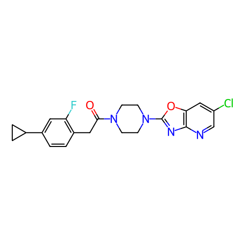 Chemical structure of BindingDB Monomer ID 437222