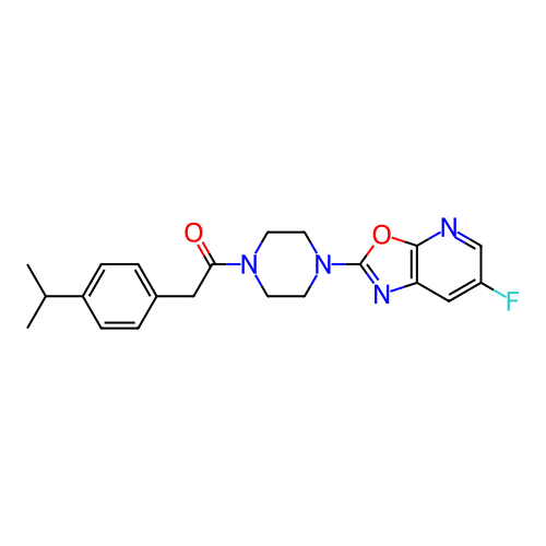 Chemical structure of BindingDB Monomer ID 437234