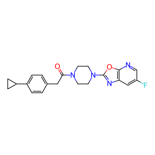 Chemical structure of BindingDB Monomer ID 437235