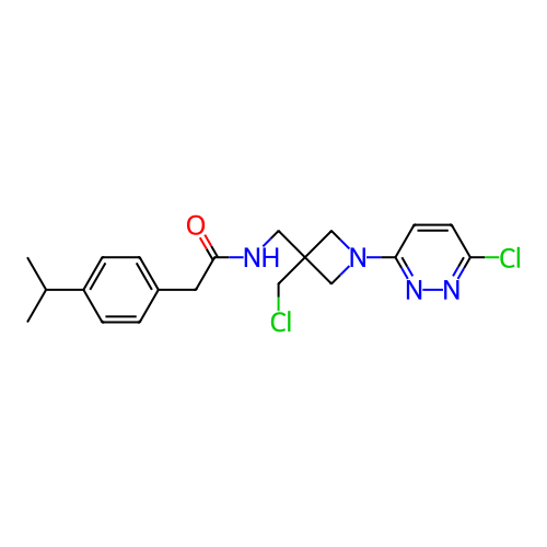 Chemical structure of BindingDB Monomer ID 437236