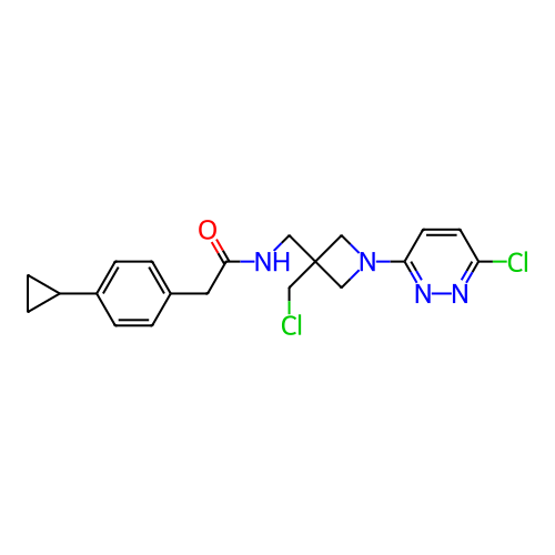 Chemical structure of BindingDB Monomer ID 437237
