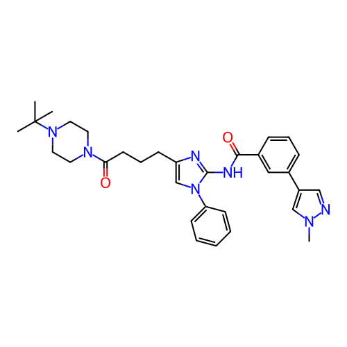 Chemical structure of BindingDB Monomer ID 479284