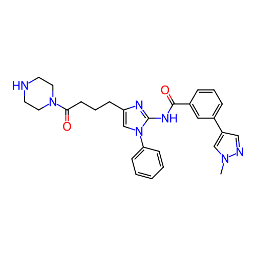 Chemical structure of BindingDB Monomer ID 479303