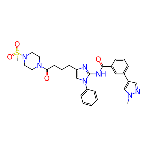Chemical structure of BindingDB Monomer ID 479307