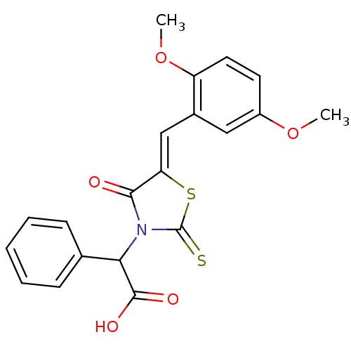 Chemical structure of BindingDB Monomer ID 54111