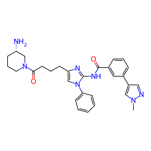 Chemical structure of BindingDB Monomer ID 506626