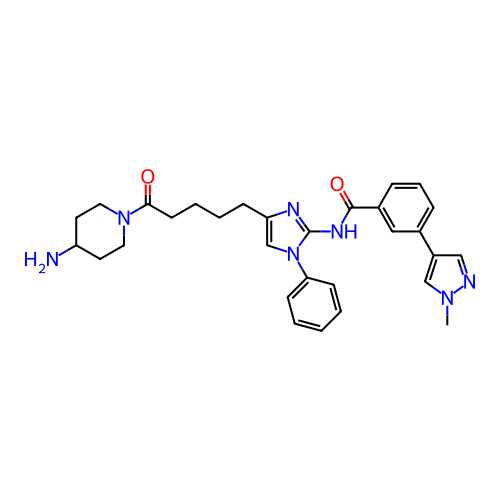 Chemical structure of BindingDB Monomer ID 506629