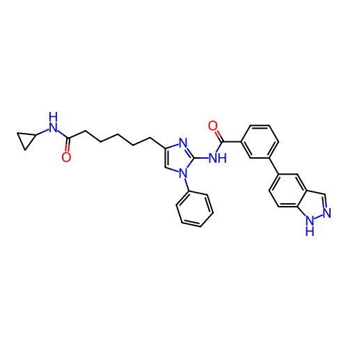 Chemical structure of BindingDB Monomer ID 506654