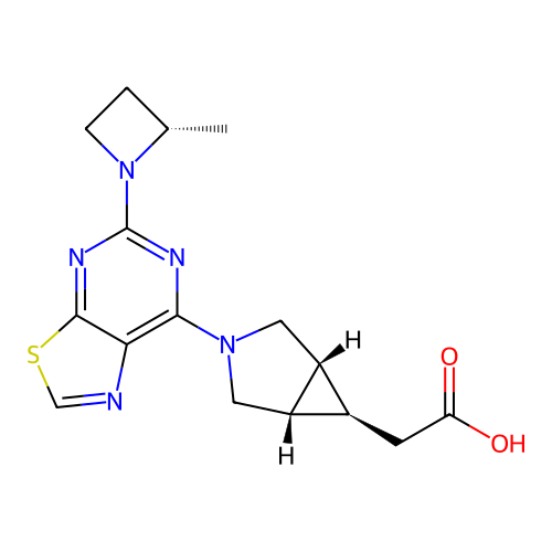Chemical structure of BindingDB Monomer ID 506722