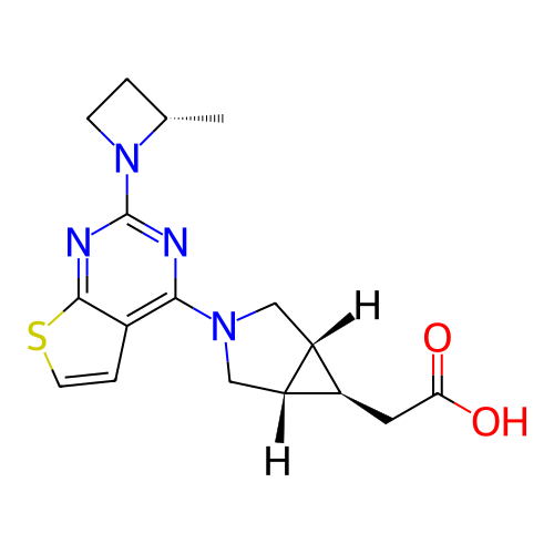 Chemical structure of BindingDB Monomer ID 506729