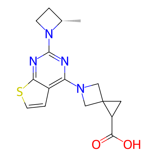 Chemical structure of BindingDB Monomer ID 506740