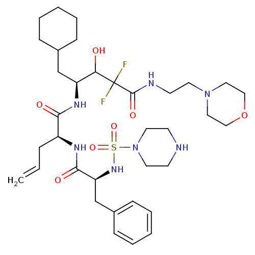 Chemical structure of BindingDB Monomer ID 50008154