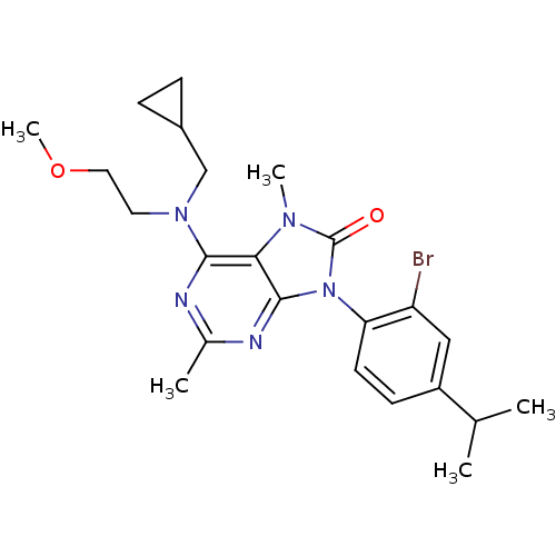 Chemical structure of BindingDB Monomer ID 50076623