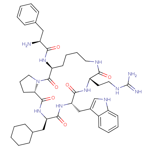 Chemical structure of BindingDB Monomer ID 50077499