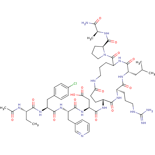 Chemical structure of BindingDB Monomer ID 50085708