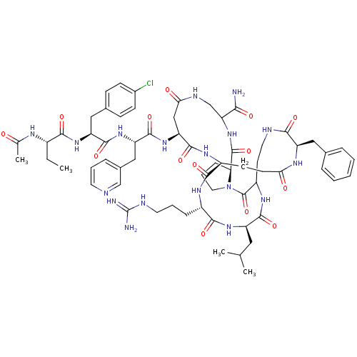 Chemical structure of BindingDB Monomer ID 50085721