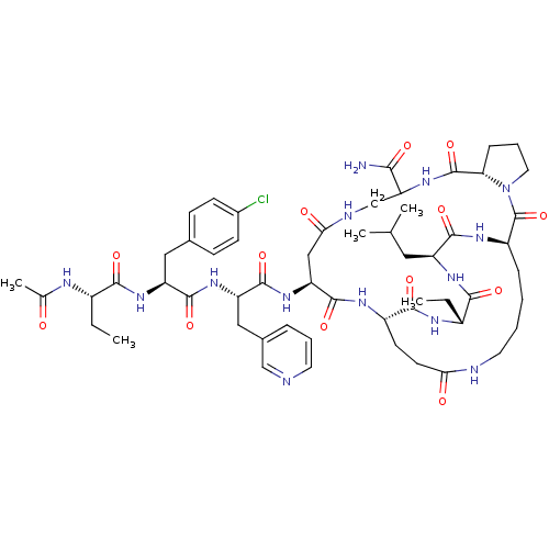 Chemical structure of BindingDB Monomer ID 50085723