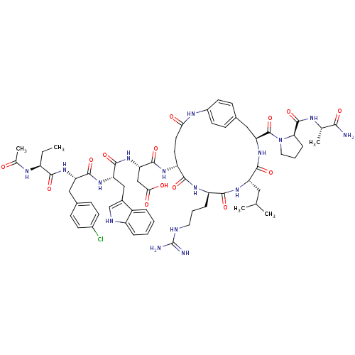 Chemical structure of BindingDB Monomer ID 50085740
