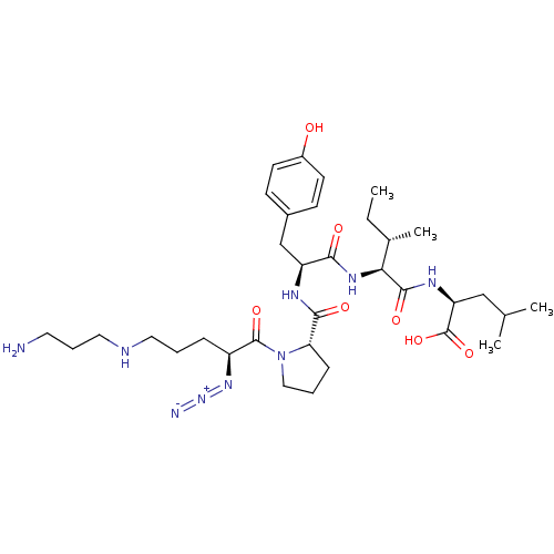 Chemical structure of BindingDB Monomer ID 50086643