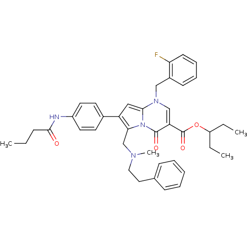 Chemical structure of BindingDB Monomer ID 50109255