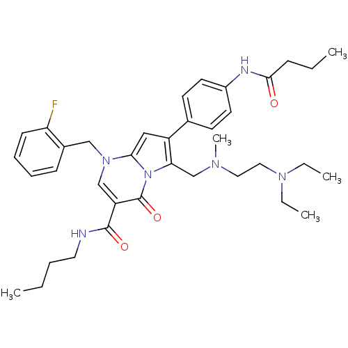 Chemical structure of BindingDB Monomer ID 50109261