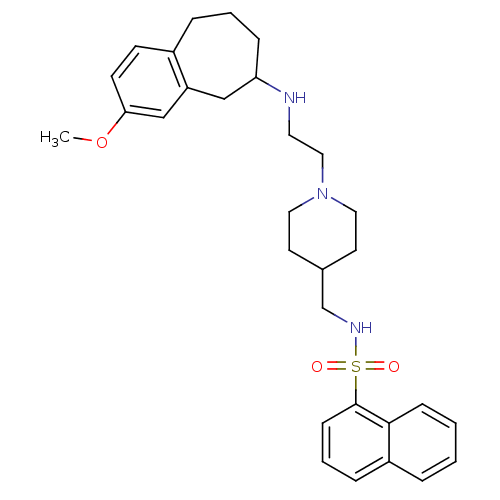 Chemical structure of BindingDB Monomer ID 50110419