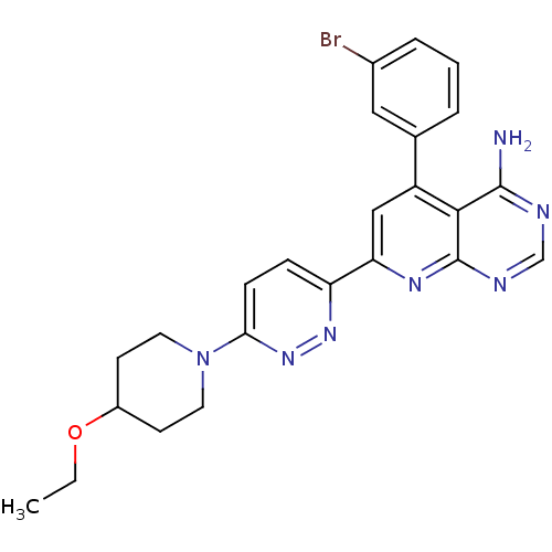 Chemical structure of BindingDB Monomer ID 50132283