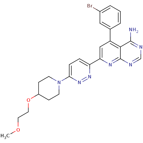 Chemical structure of BindingDB Monomer ID 50132284