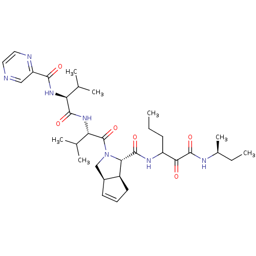 Chemical structure of BindingDB Monomer ID 50137714