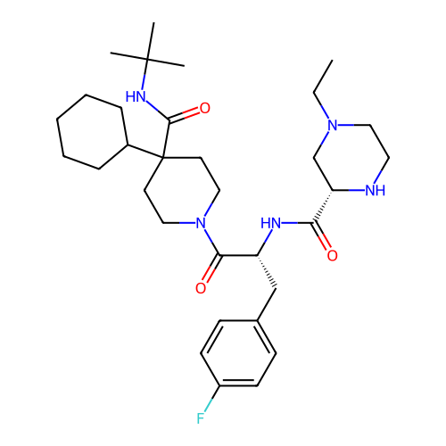 Chemical structure of BindingDB Monomer ID 50157321