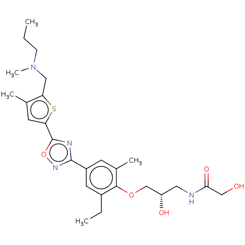 Chemical structure of BindingDB Monomer ID 50165374