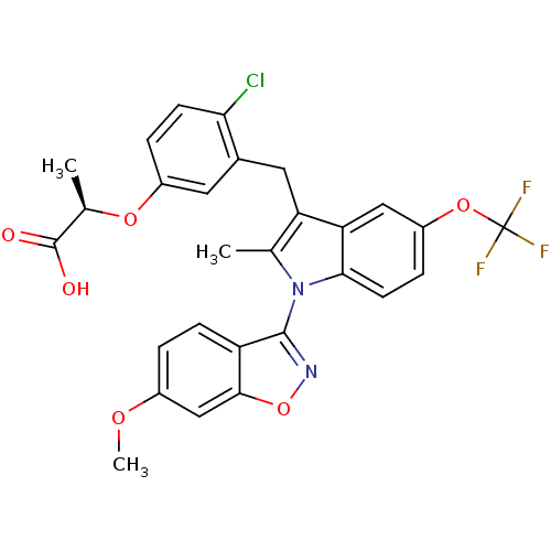 Chemical structure of BindingDB Monomer ID 50166295