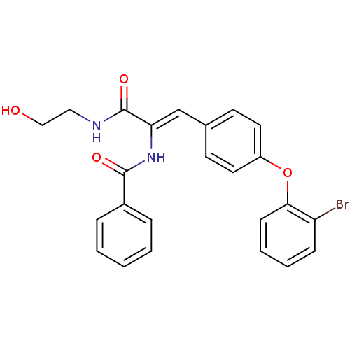 Chemical structure of BindingDB Monomer ID 50167632
