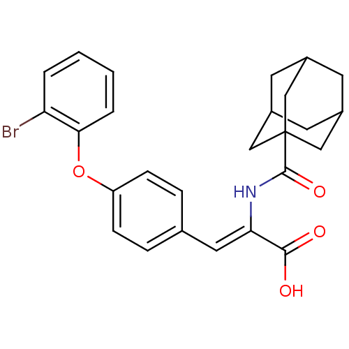 Chemical structure of BindingDB Monomer ID 50167633