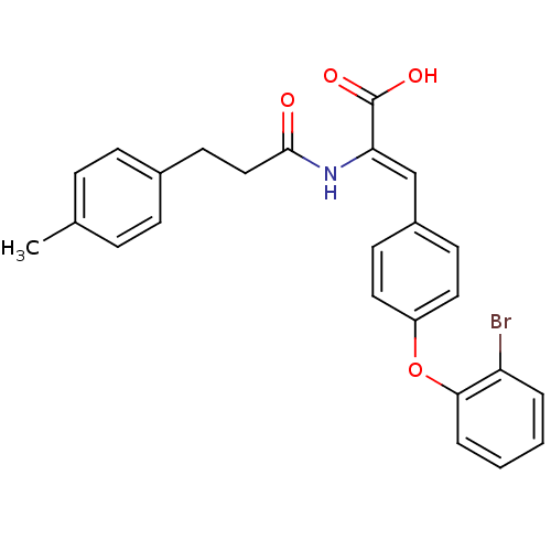 Chemical structure of BindingDB Monomer ID 50167634