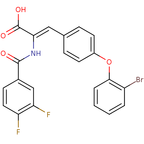 Chemical structure of BindingDB Monomer ID 50167639