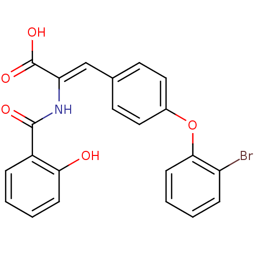 Chemical structure of BindingDB Monomer ID 50167652