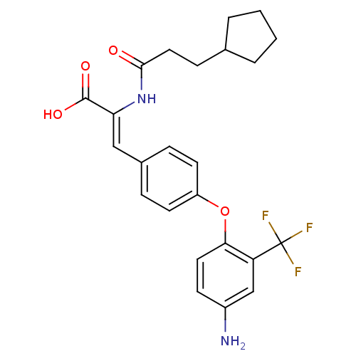 Chemical structure of BindingDB Monomer ID 50167661