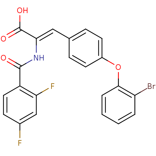 Chemical structure of BindingDB Monomer ID 50167671