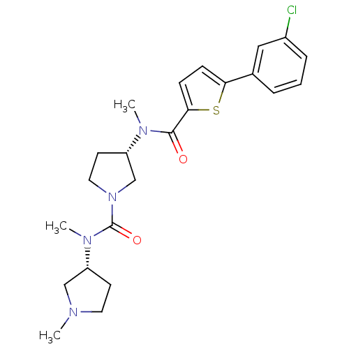 Chemical structure of BindingDB Monomer ID 50168609